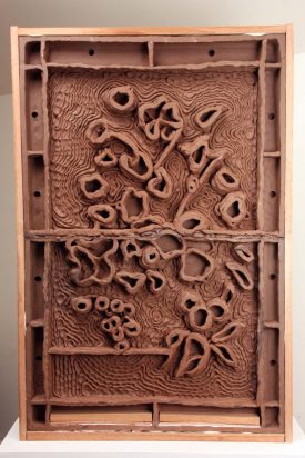 The Structure of an Image Sculpture by artist Dirk Staschke - back