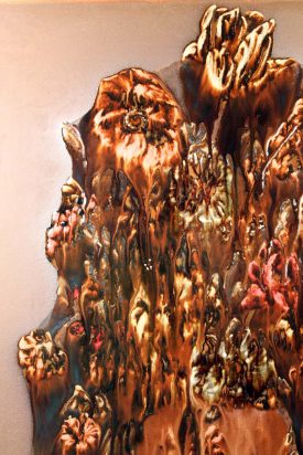 flux 10 ceramic glaze clay art ceramics sculpture painting vanitas flowers melting great - detail